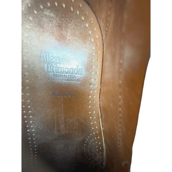 Allen Edmonds Men’s Dark Burgundy Leather Penny Loafers Size 11.5 D + Shoe Trees main image 4